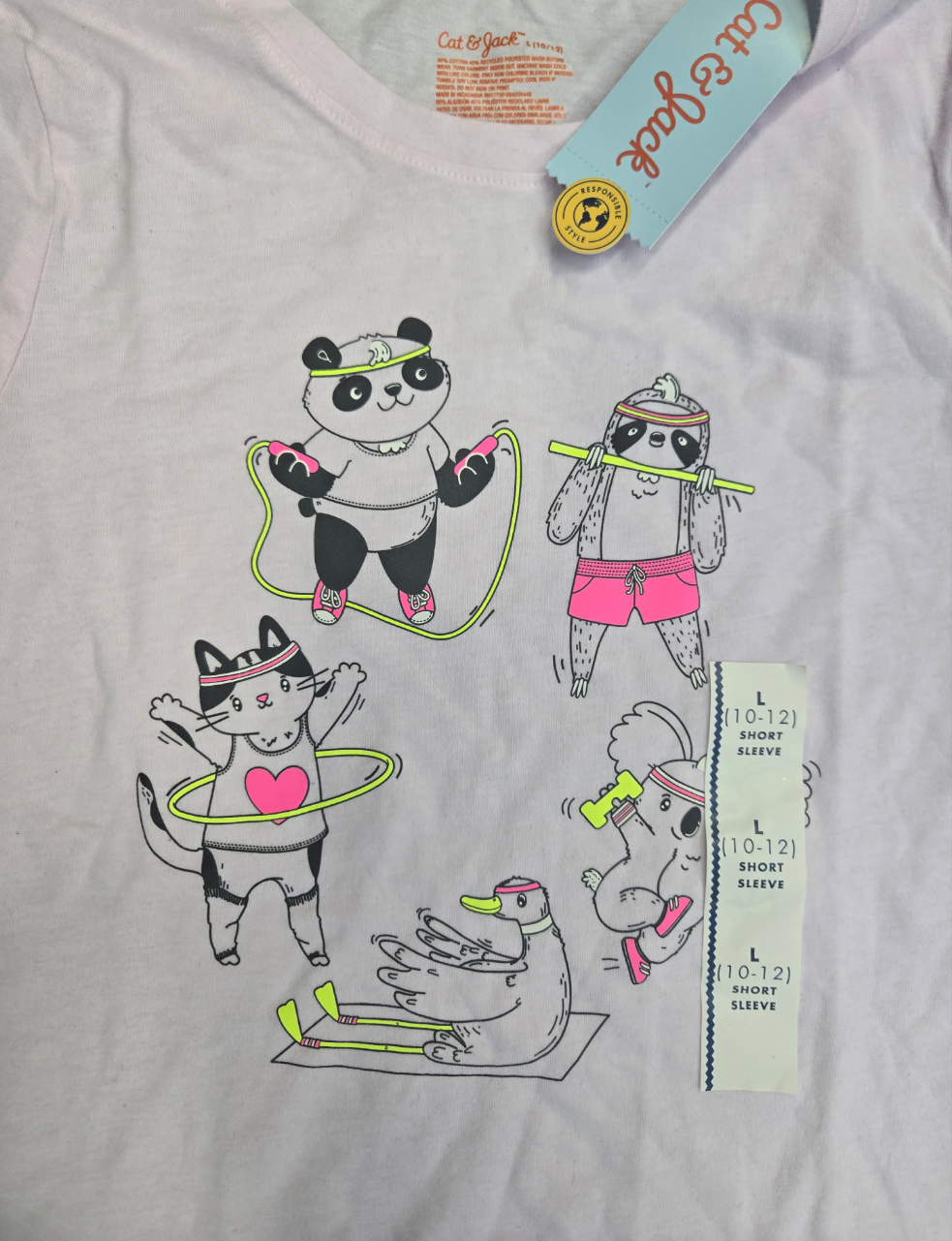 Cat & Jack Girls Graphic Tee