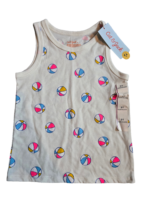 Cat & Jack Beach ball Tanktop