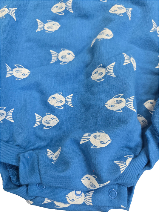 Cat & Jack Fish Romper 0-3